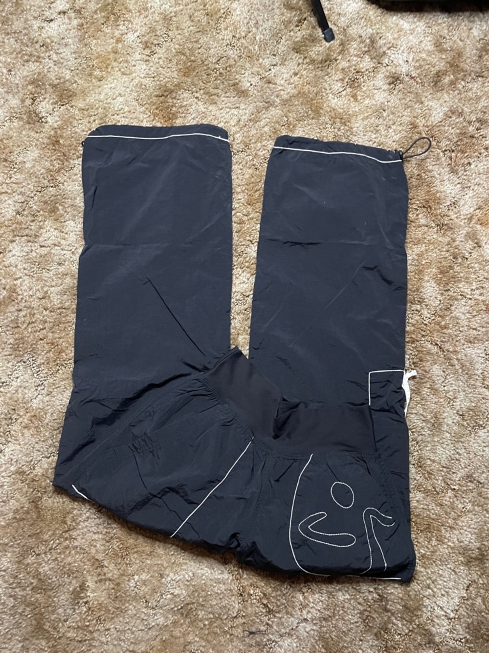 Zumba‎ Retired Classic Fit Cargo Pants Black High Size Size Small